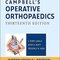 2017 Campbell's Operative Orthopaedics, 4-Volume Set 13th Edition  ارتوپدی کمپل